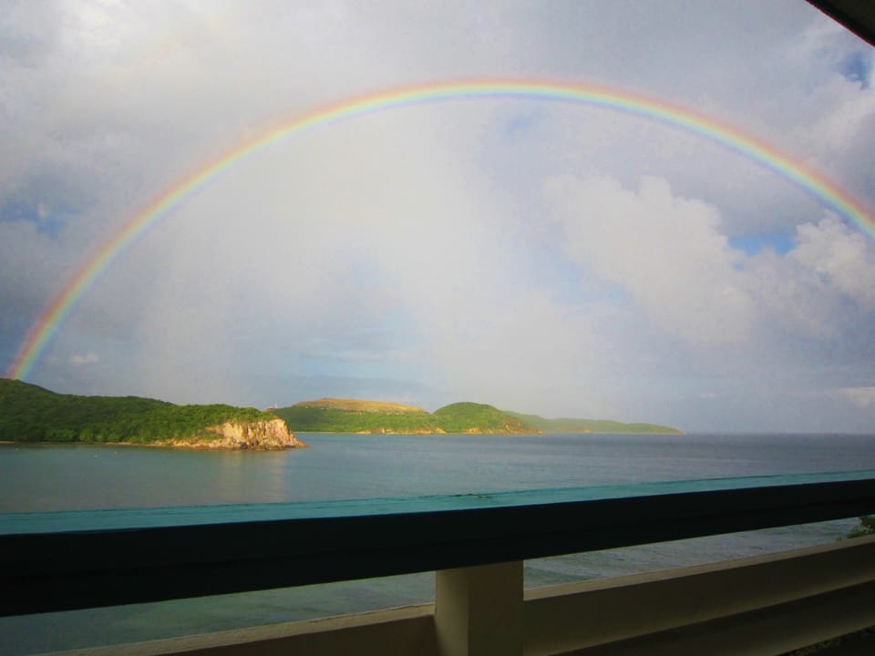 Welcome from the Bolongo Bay upon arrival