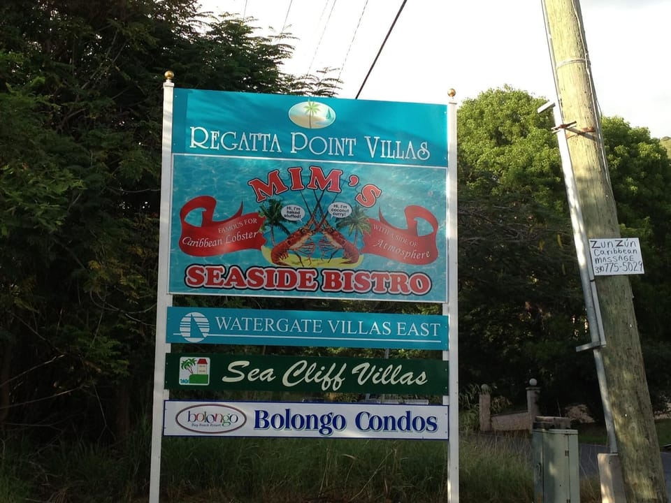 Entrance Sign as seen from Rt 30