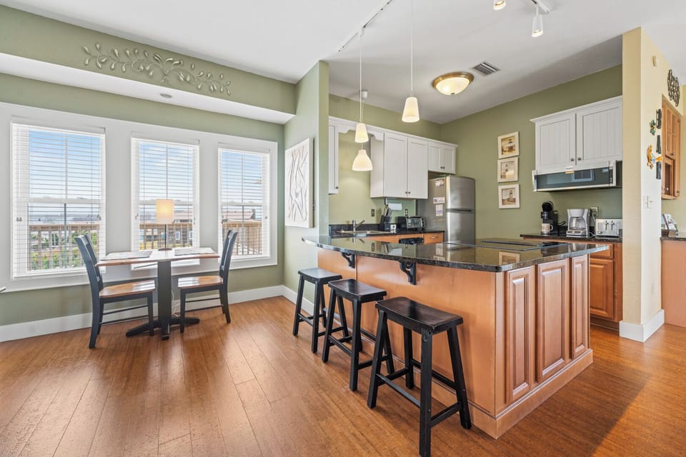 Kitchen with Bar Seating