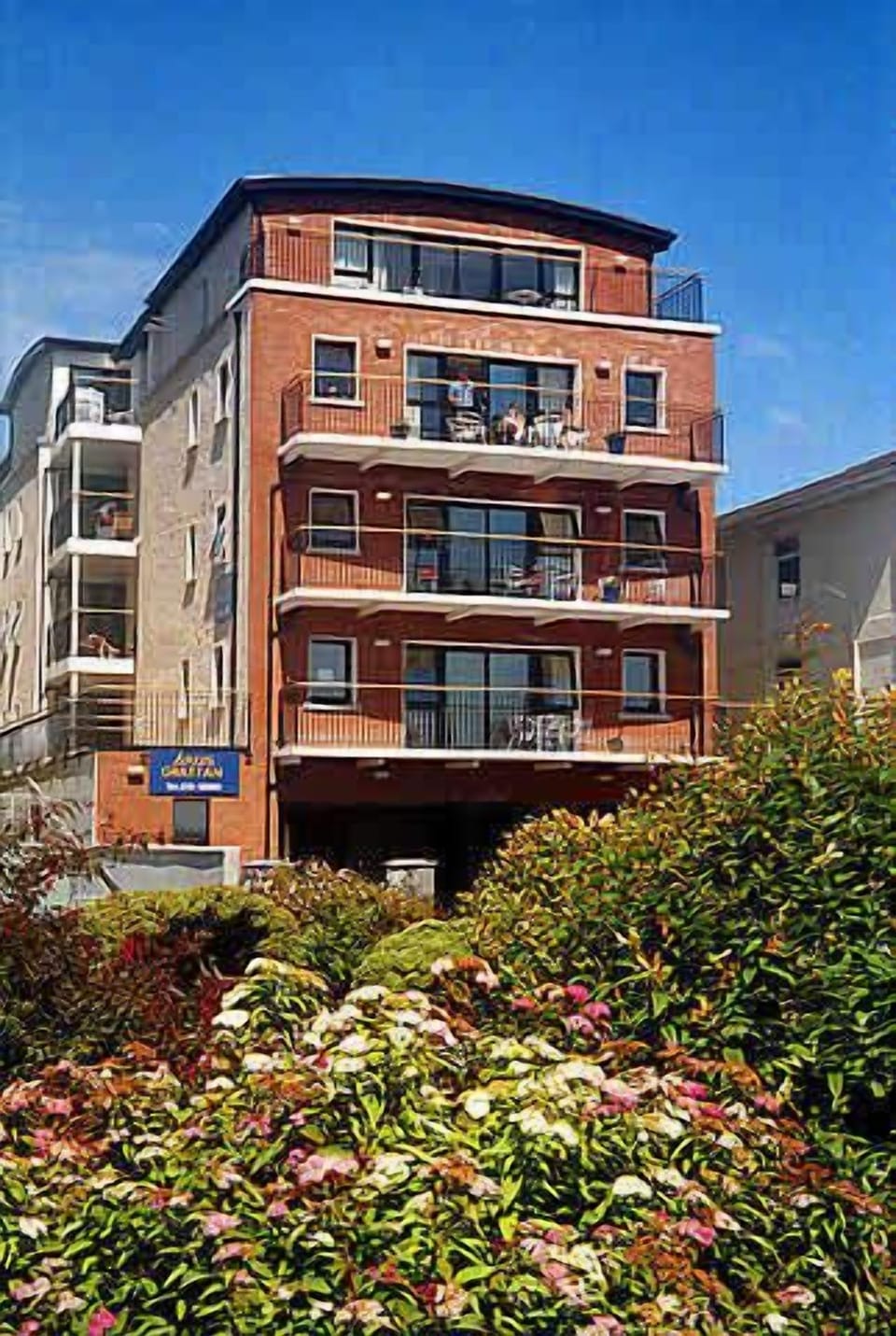 Front view of complex
