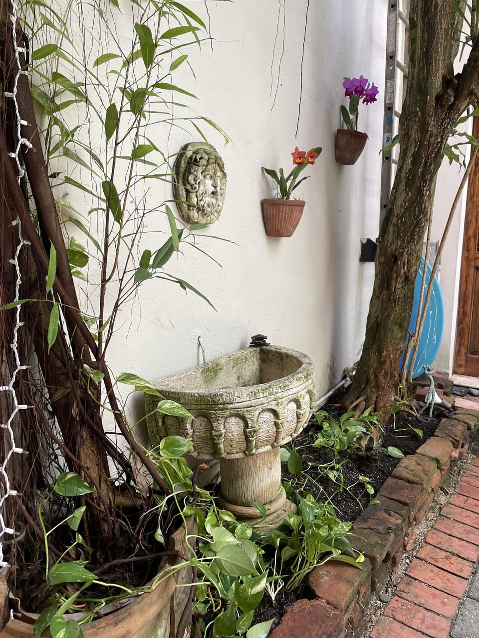 Details Interior Spanish Colonial Patio