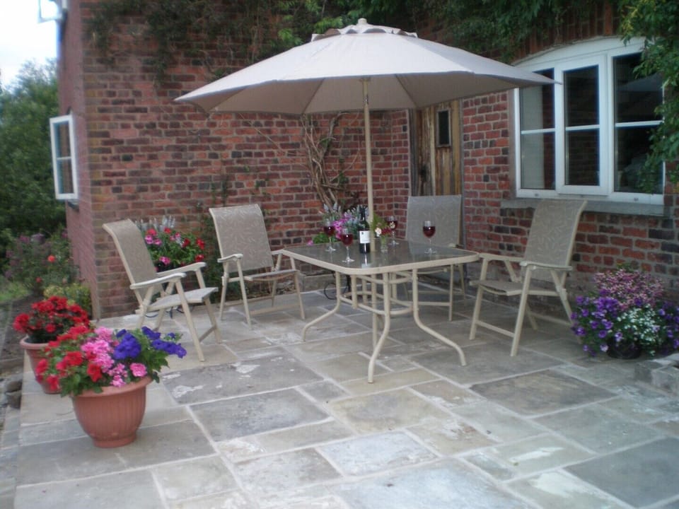 Outdoor seating area