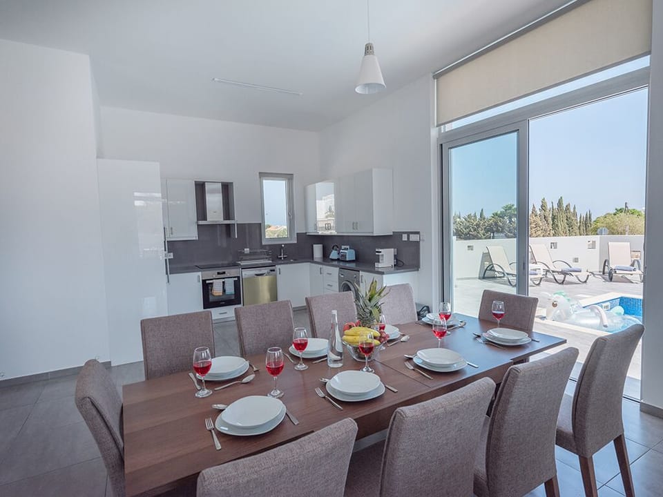 Modern kitchen equipped with all appliances