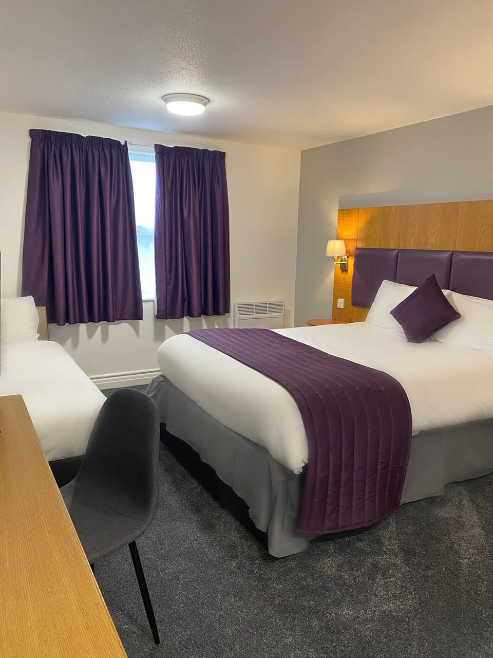 Twin Room, Non Smoking | 2 bedrooms, desk, laptop workspace, iron/ironing board (on request)