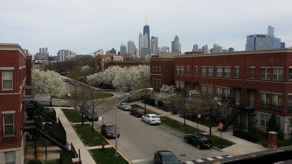 Spring time in Chicago