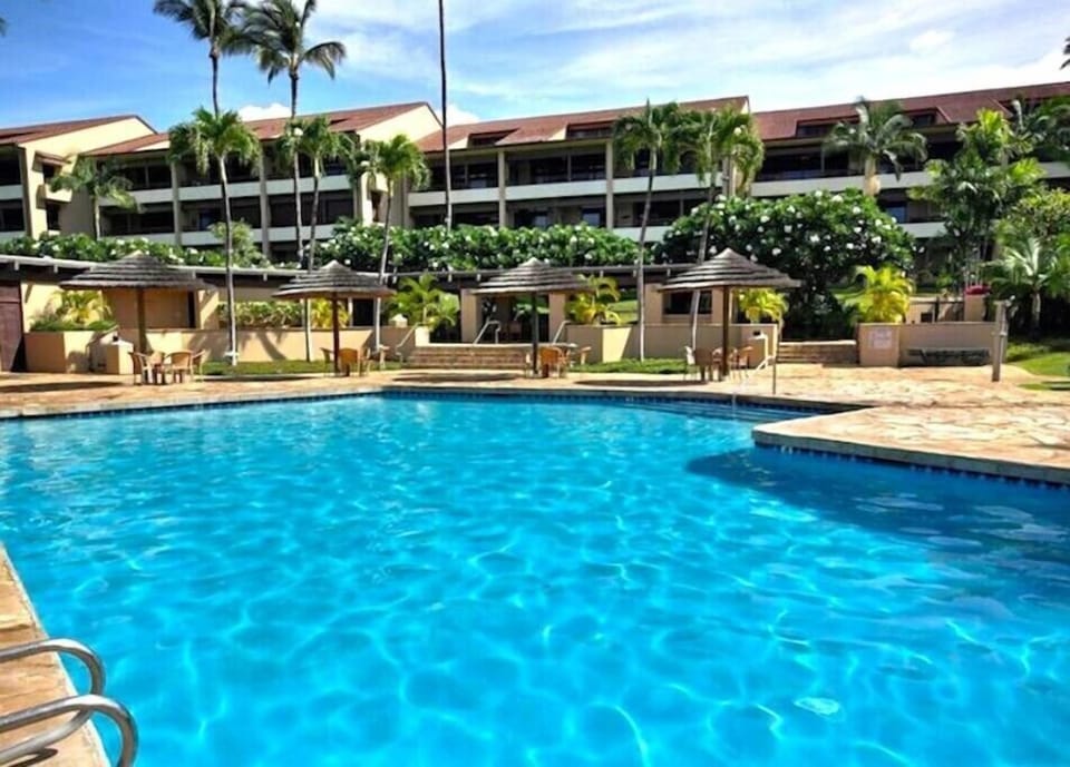 The pool is heated and always ready for you to jump in!