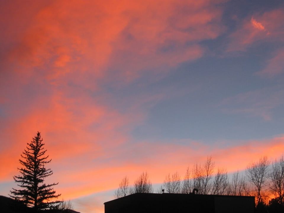 Sunset in Estes Park