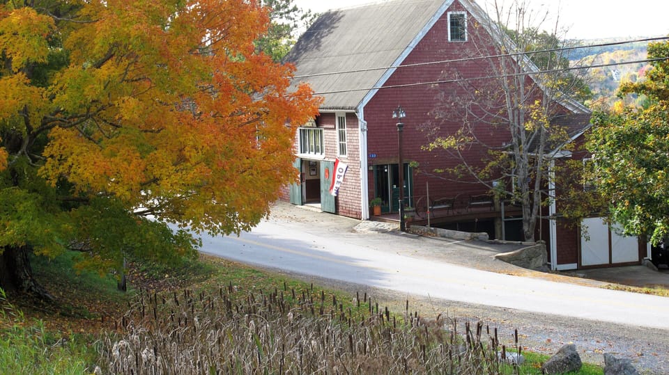 View of winery in October