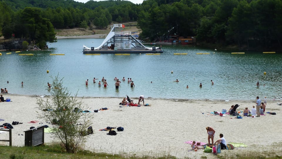 Lac de la Cavayere (20km from us)