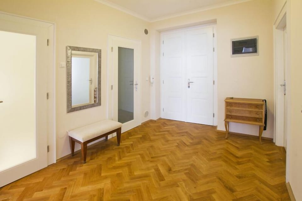 Bedroom 2 with double bed and fold out sofa bed if needed