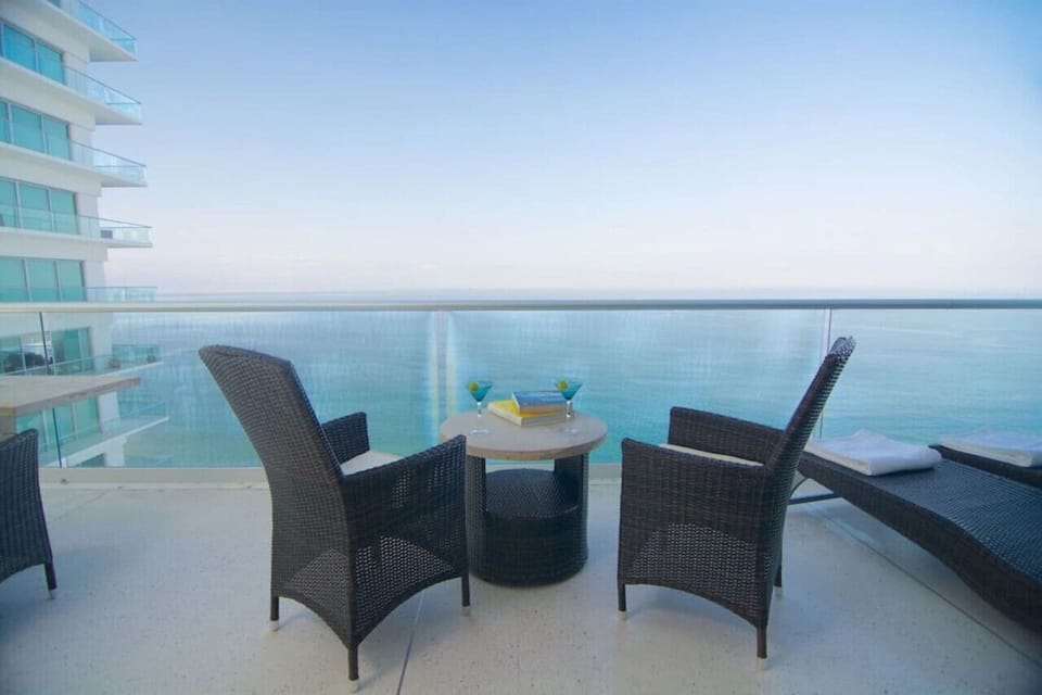 Terrace with amazing ocean views