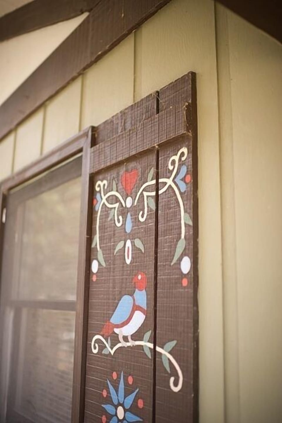 Alpine Style Shutters