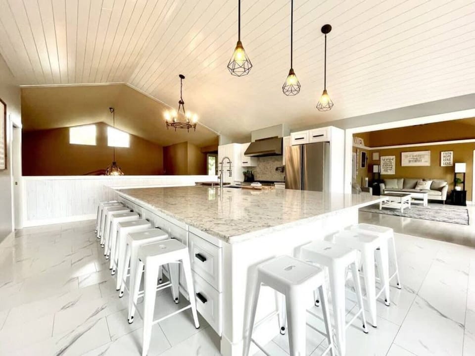 Upstairs Beautiful Large Kitchen
