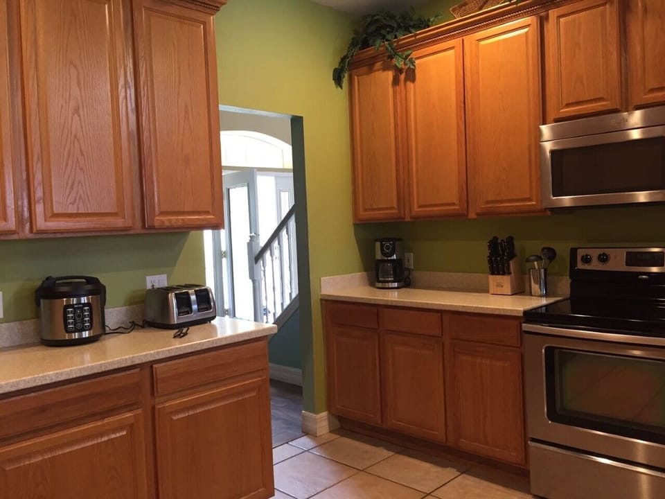 A full equipped kitchen 