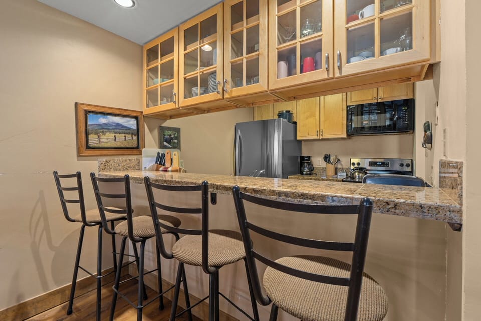 Double sided cabinets, easy access