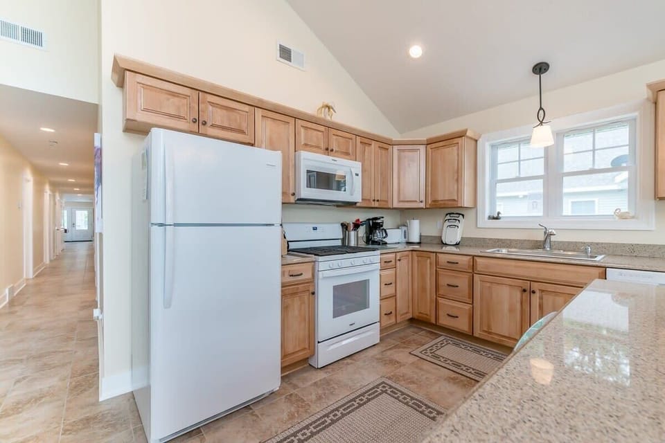 Kitchen area of great room