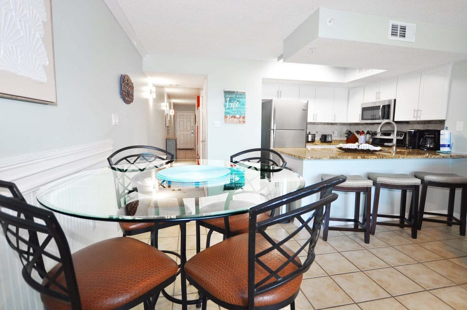 Dining Area - 
Gulf Dunes 114 Fort Walton Beach Florida Okaloosa Island