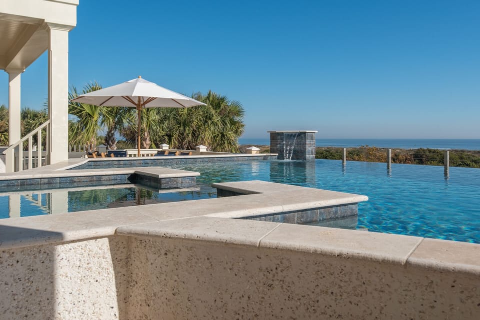 Luxury Oceanfront Pool – Resort-style setting with unobstructed Atlantic views.