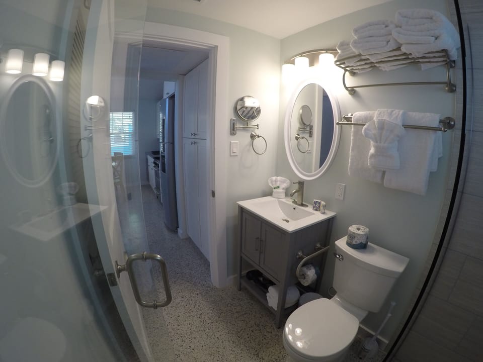 Taken inside shower with Go Pro.