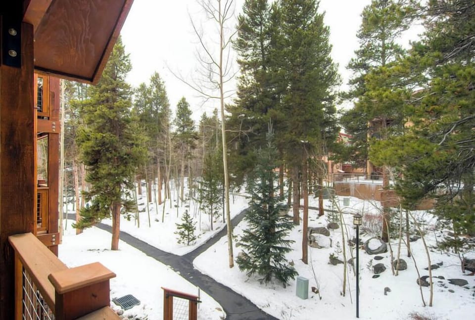Walk way to slope...3 min walk or potential skate-ski to lift!  Maggie Pond 2min