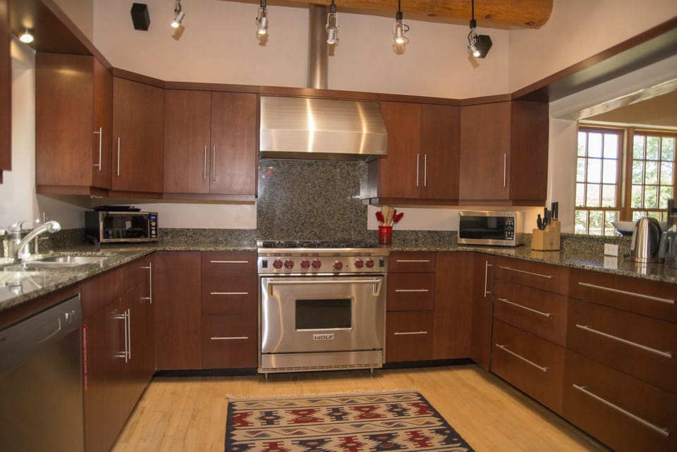 Professionally equipped kitchen