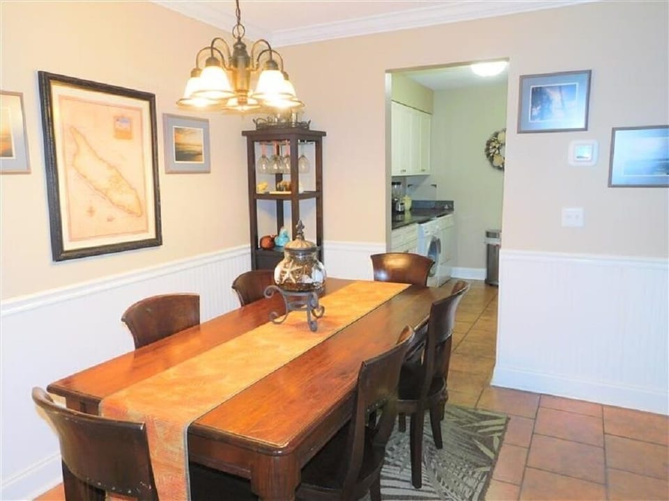 Easily accommodates 6 and more can be added.