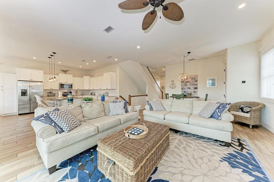 Living Room with Plush Seating