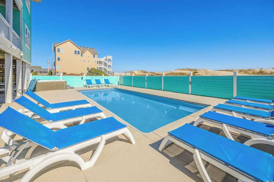 Surf or Sound Realty - 867 - Caribbean Paradise - Pool Area -3