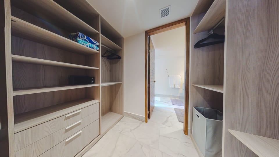 Walk-in closet for king bedroom #3