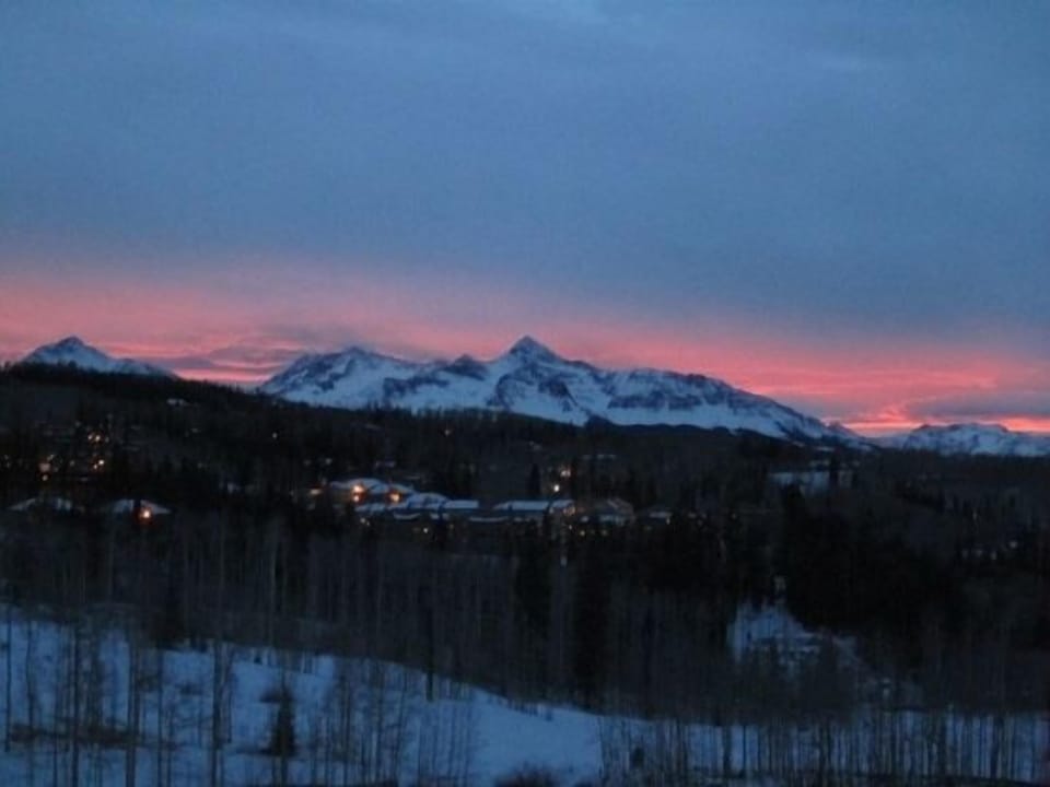 The 'Coors' Mountain. Photo taken from the village.