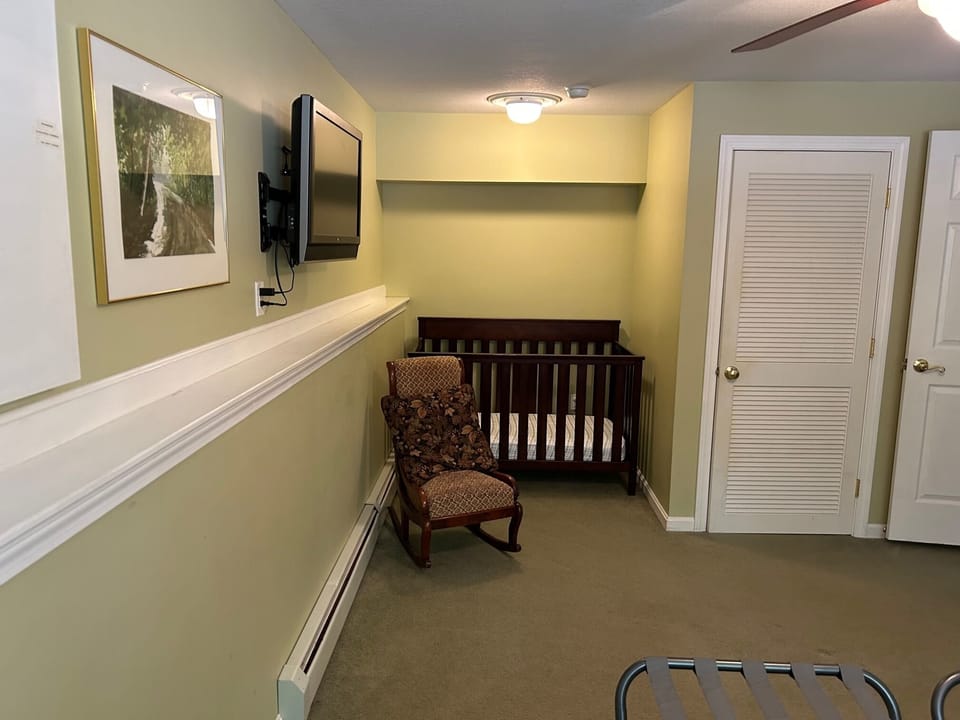  Downstairs Master w/ crib
