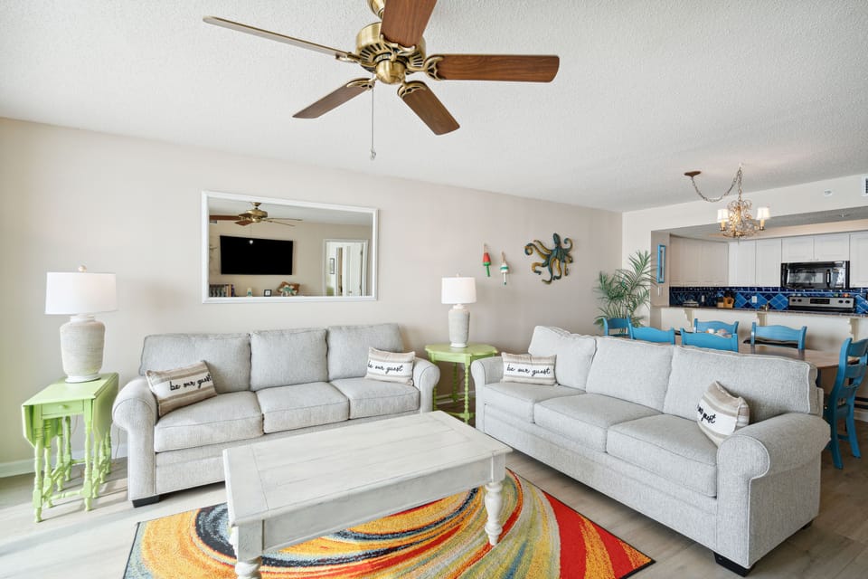 Open concept living area perfect for entertaining friends and family