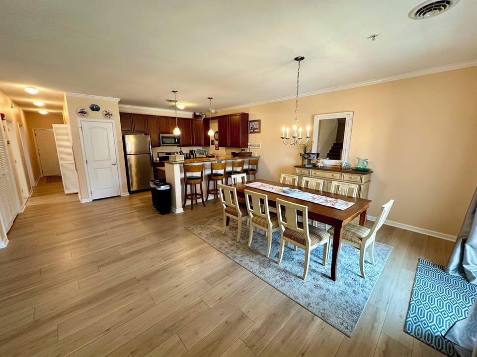 Kitchen and Dining Area