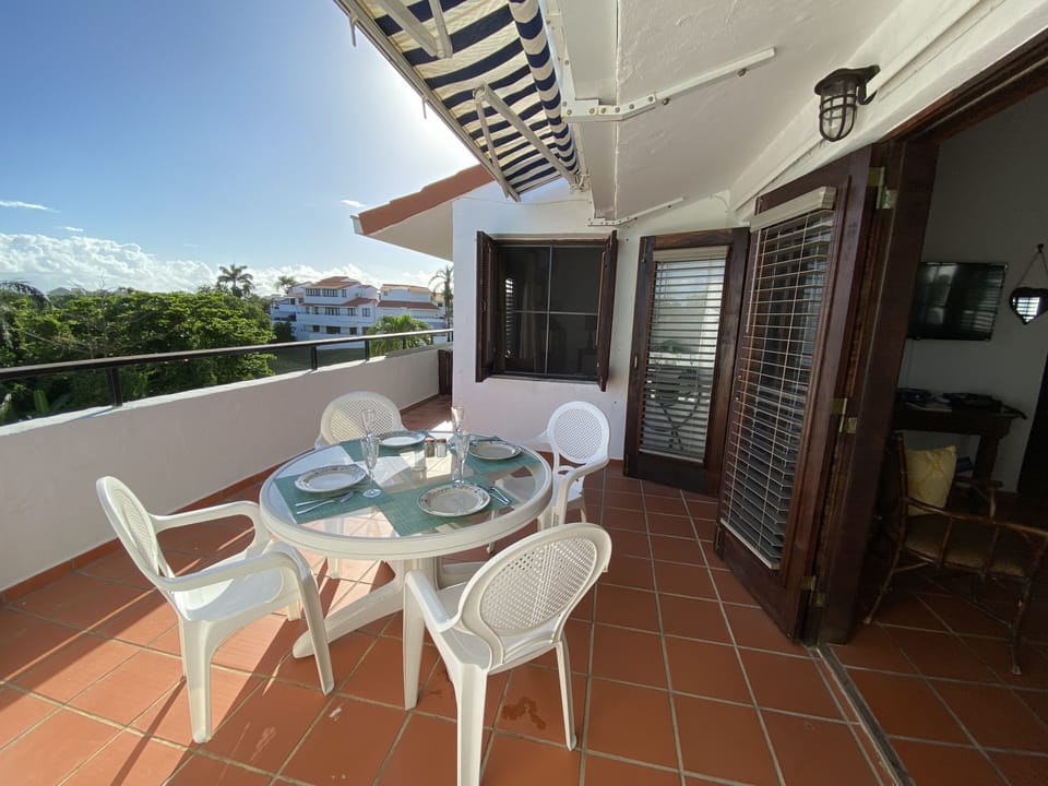Balcony Area facing the Golf Course
