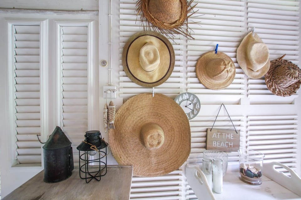 The wall of hats