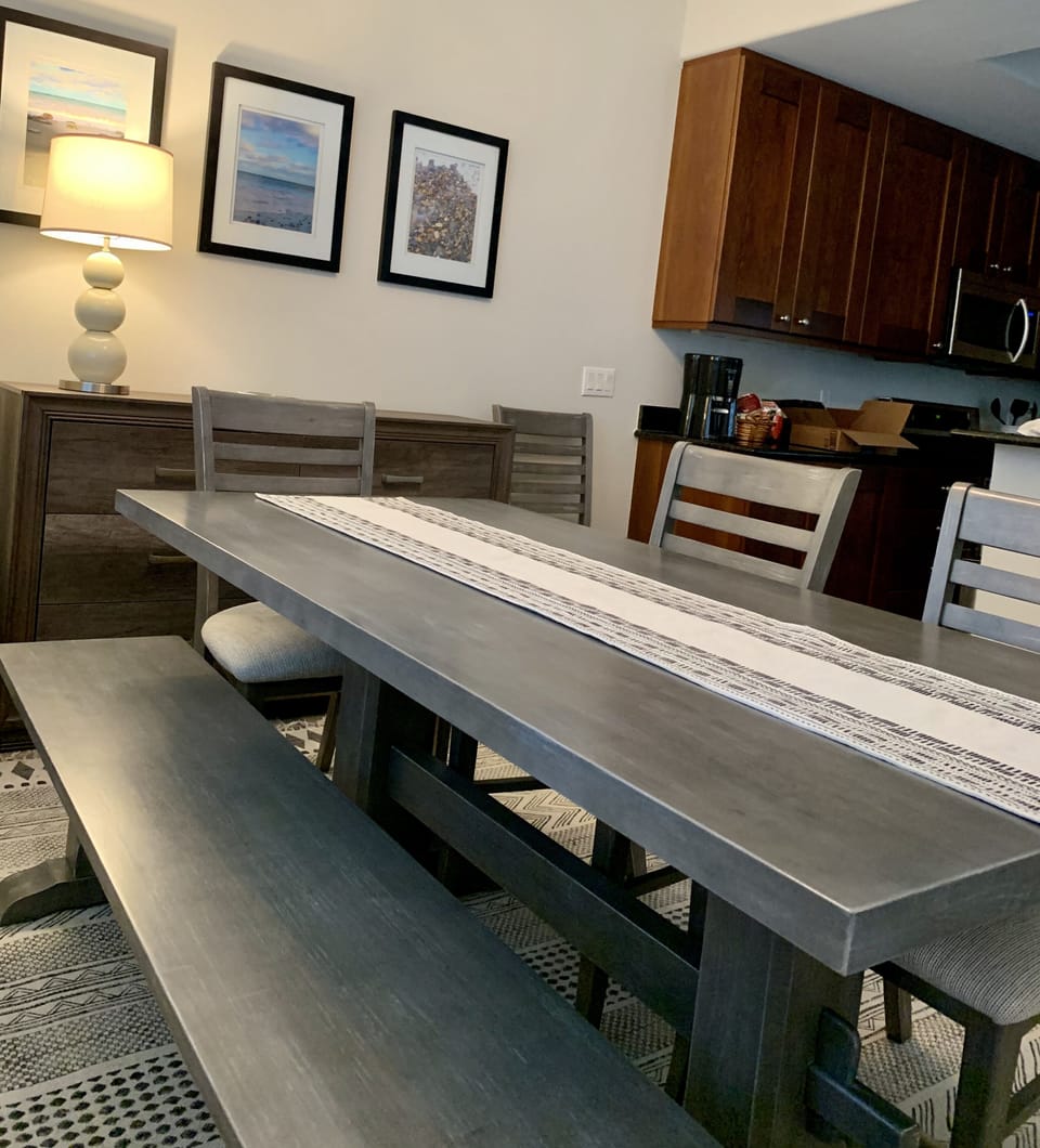 Dining table for 8