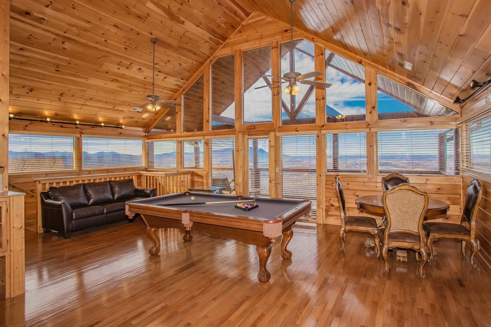 Stunning views throughout