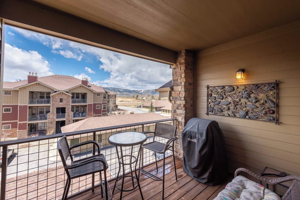 Private balcony