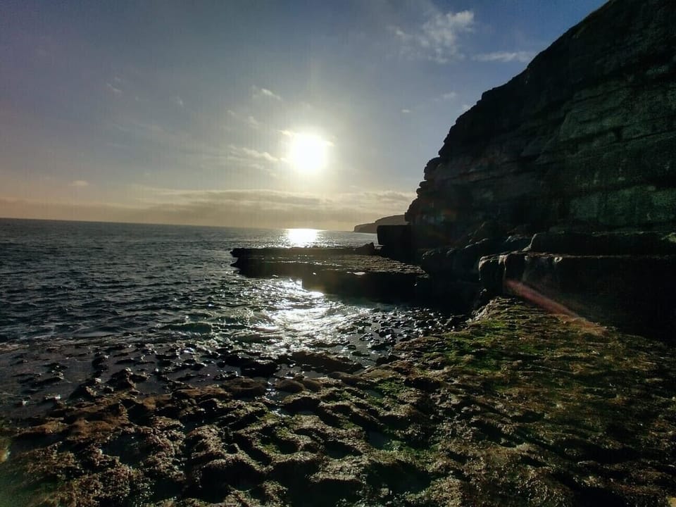 Seacombe just along towards Winspit where you’ll find many caves.