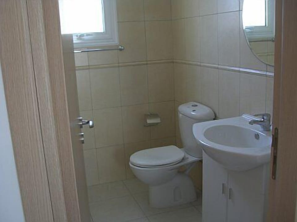 Bathroom with shower.