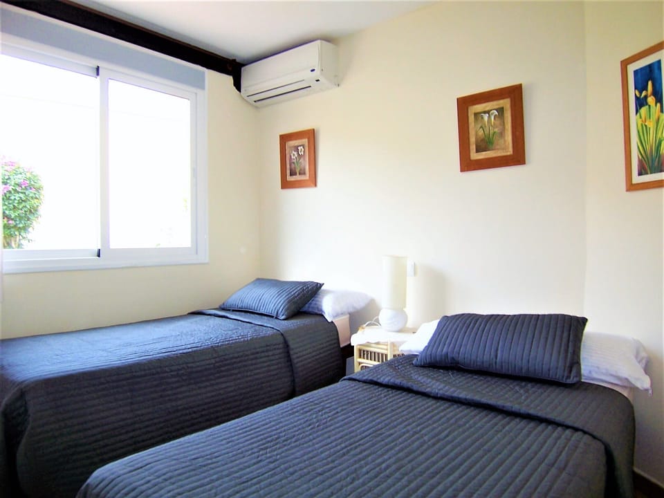 Bedroom Three with Twin Beds