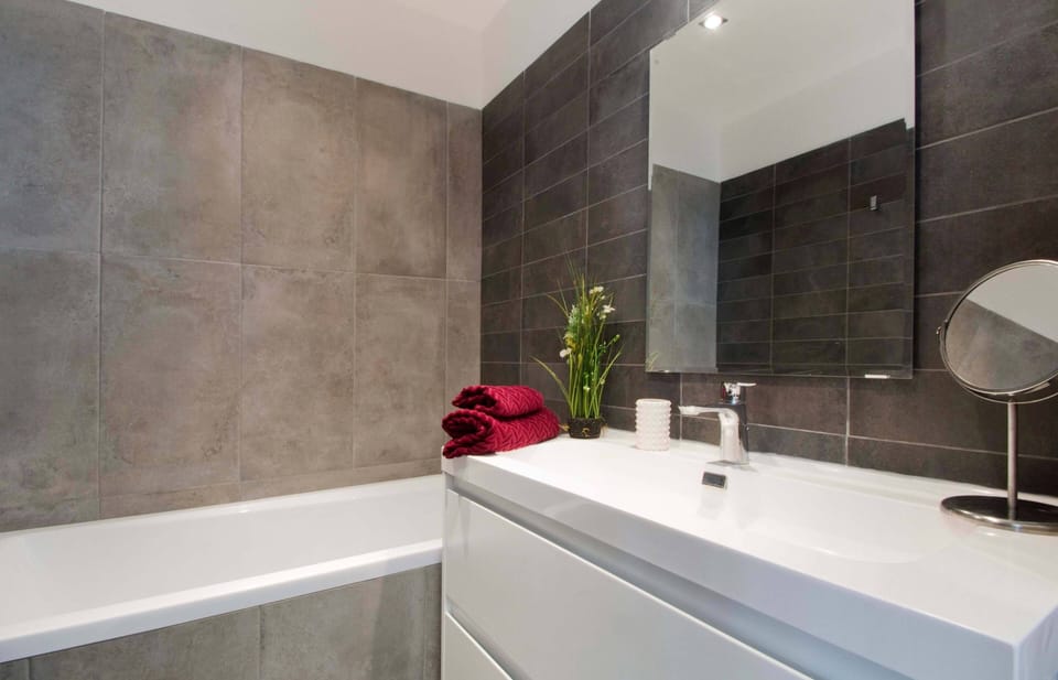 The main bathroom