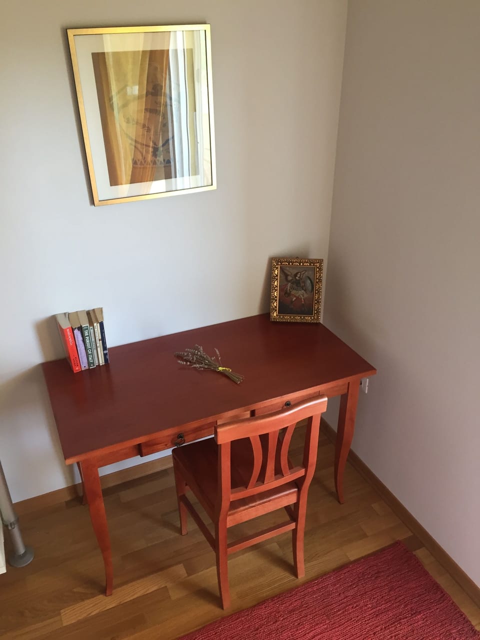 desk area upstairs
