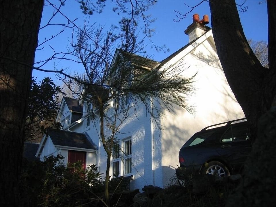 Our house looks out over the sea and so is hard to photograph from the front!