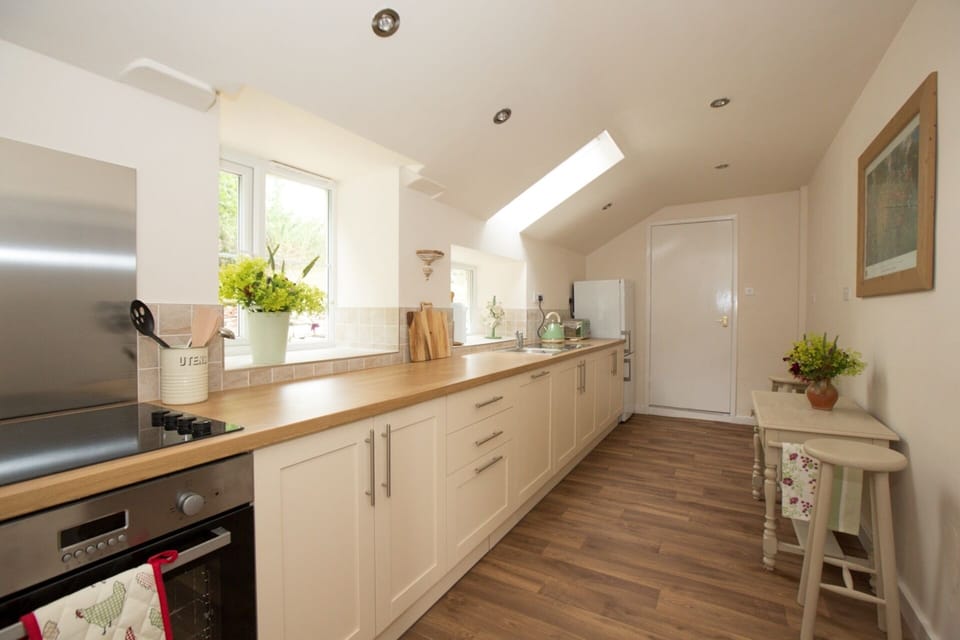 The kitchen.