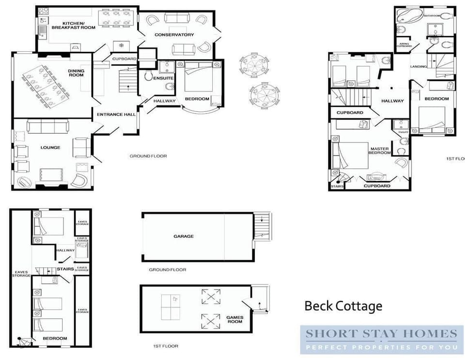 Beck Cottage Floor Plan