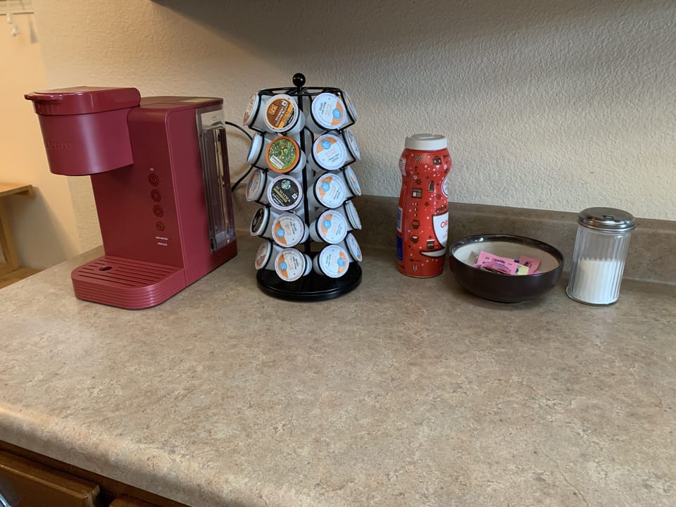 New Keurig machine added July 2021.