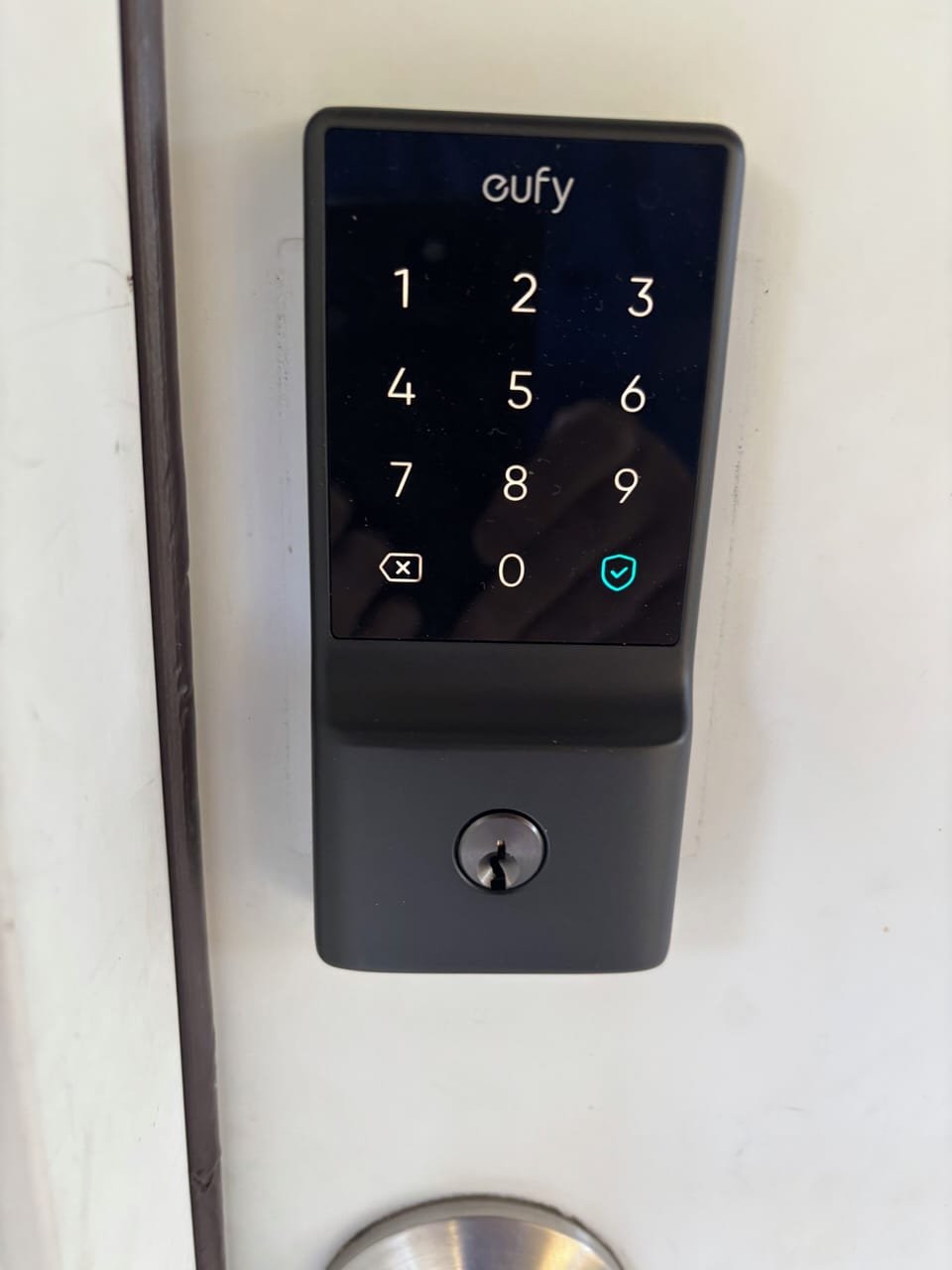 Smart lock for easy access and personal code to easily remember.