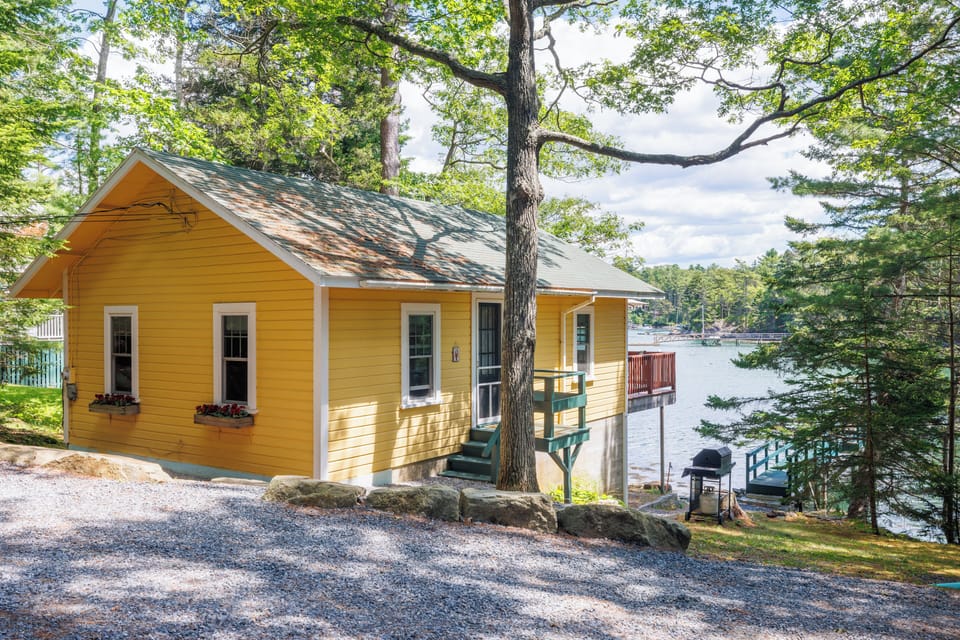 Classic Boathouse exterior of cottage
