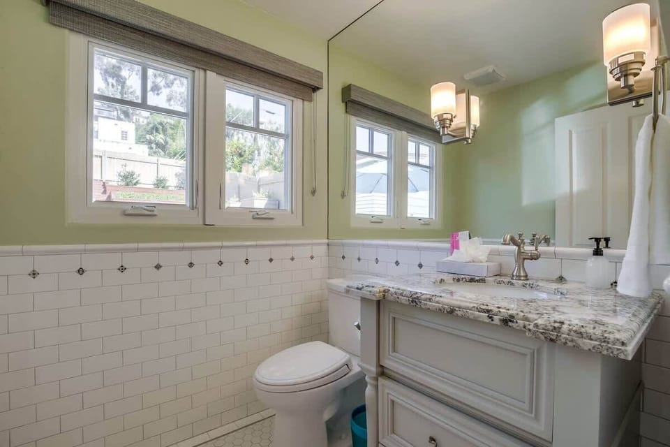 Downstairs bathroom.